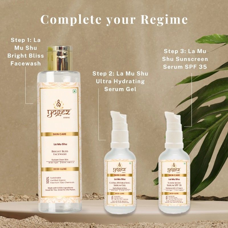 YOGEZ Organic Sunscreen Serum SPF 35