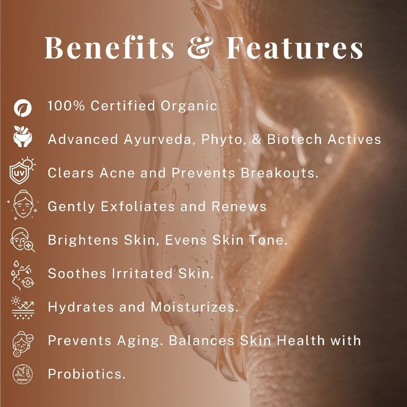 YOGEZ Organic Acne Clear Serum Gel