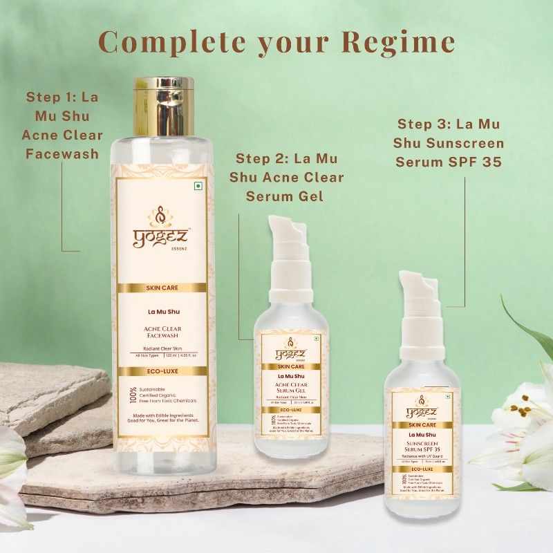 YOGEZ Organic Acne Clear Serum Gel