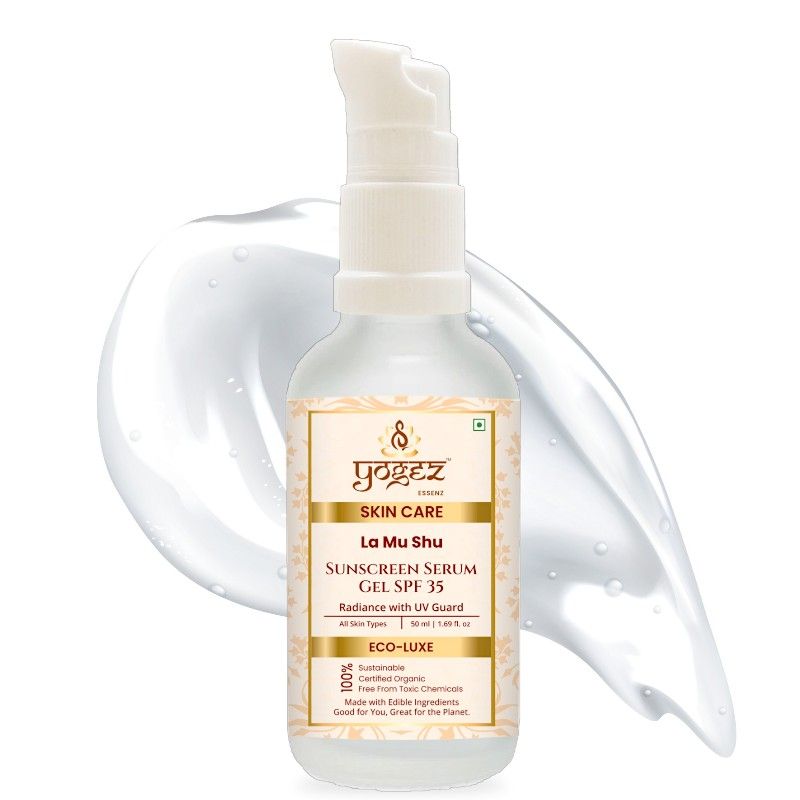 YOGEZ Organic Sunscreen Serum Gel SPF 35