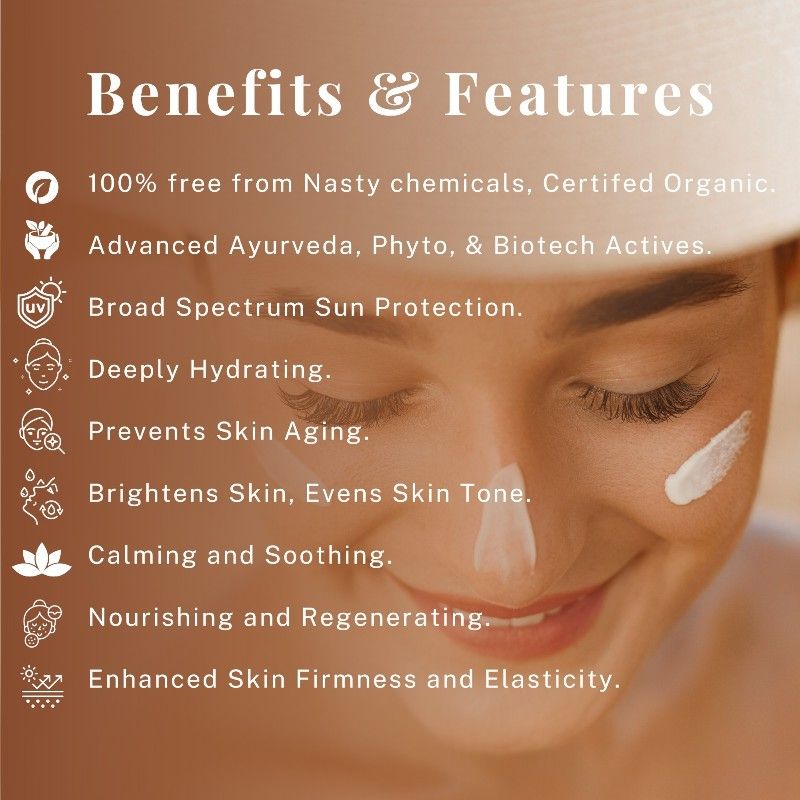 YOGEZ Organic Sunscreen Serum Gel SPF 35