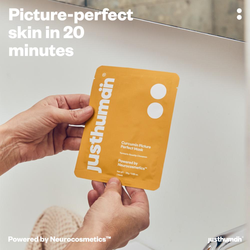Just Human Curcumin Picture Perfect Face Mask