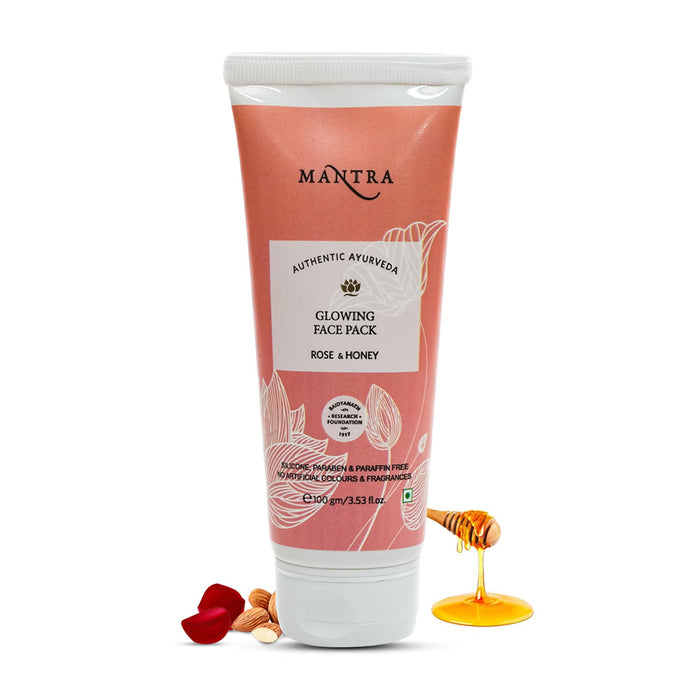Mantra Herbal Rose & Honey Glowing Face Pack