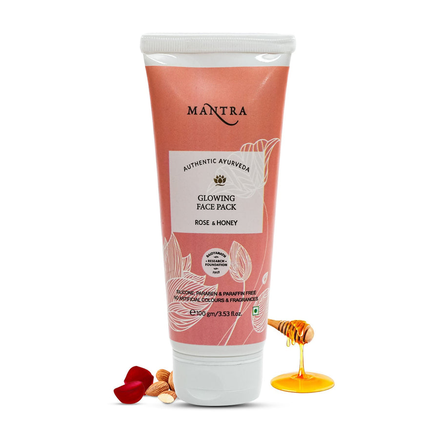 Mantra Herbal Rose & Honey Glowing Face Pack
