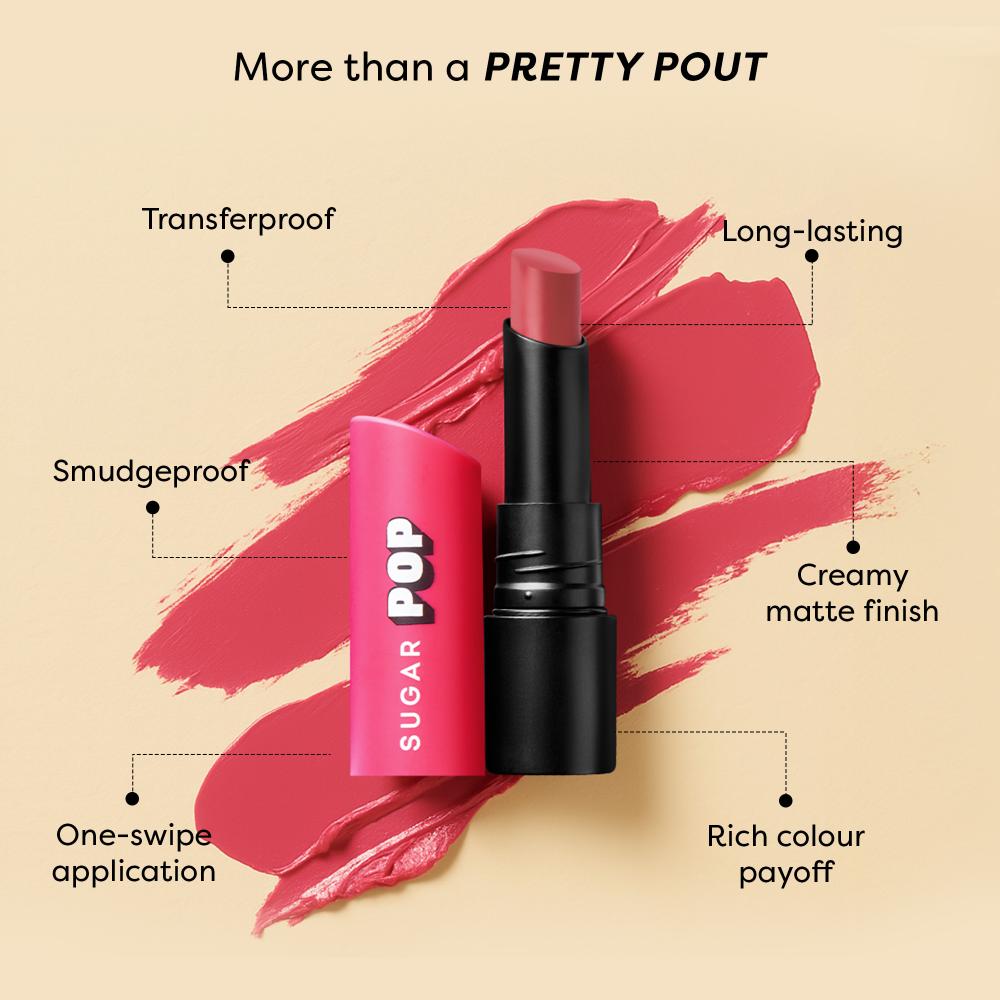 SUGAR POP Ultrastay Transferproof Waterproof Lipstick With Vitamin E
