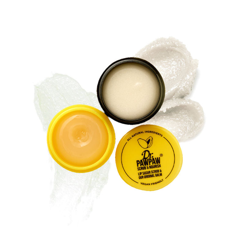 Dr. PAWPAW Lip Scrub & Nourish Balm Duo