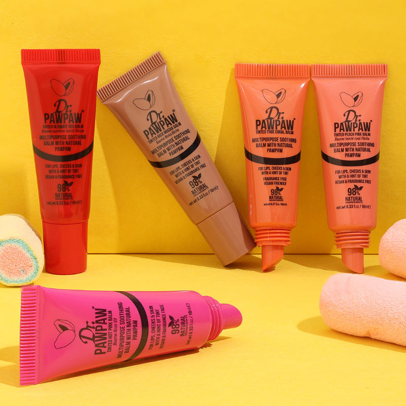Dr. PAWPAW Tinted True Coral Lip Balm