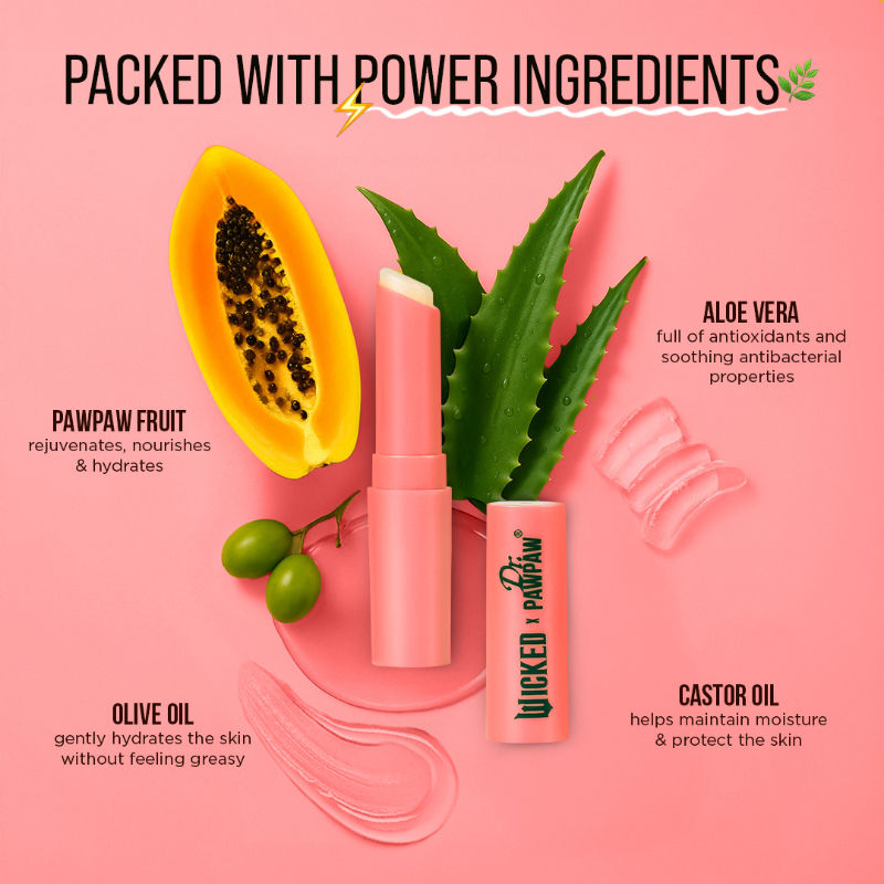 Dr. PAWPAW X Wicked Glimmer Lip Balm