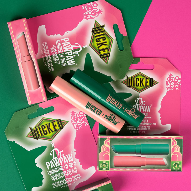 Dr. PAWPAW X Wicked Enchanting And Glimmer Lip Balm Duo