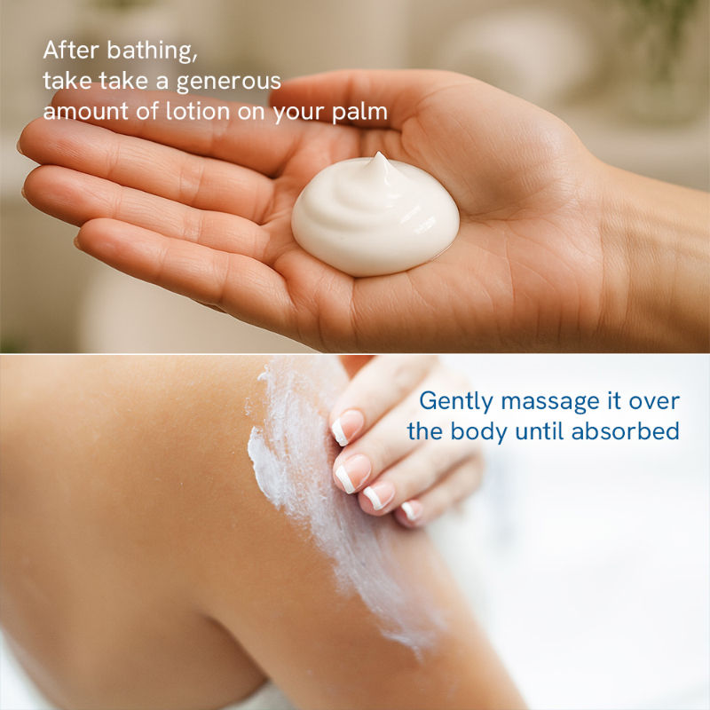 Be Bodywise 5% Lactic Acid Body Lotion - For 24H Moisturization, Improved Skin Texture, Smooth Skin