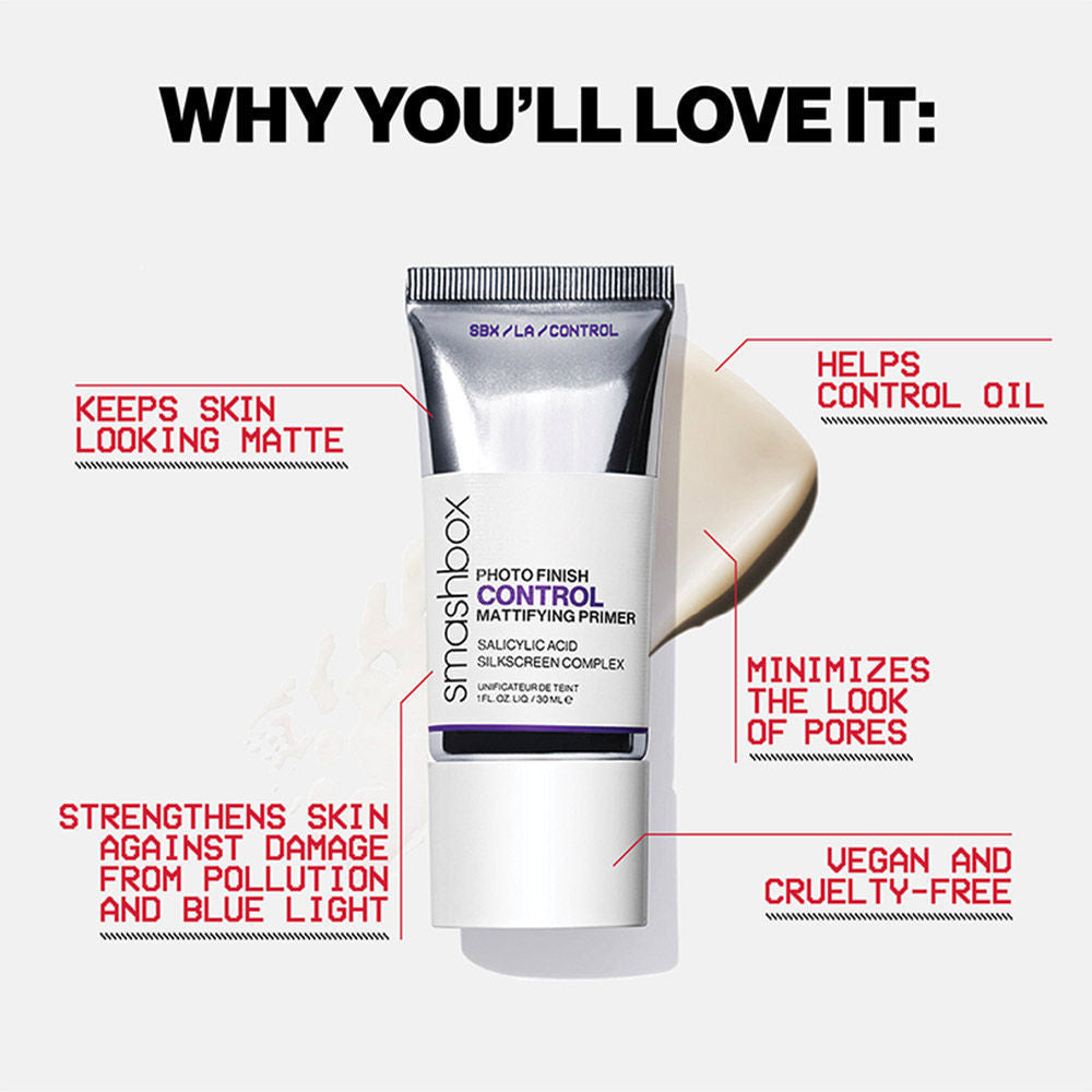 Smashbox Photo Finish Control Mattifying Primer with Salicylic Acid