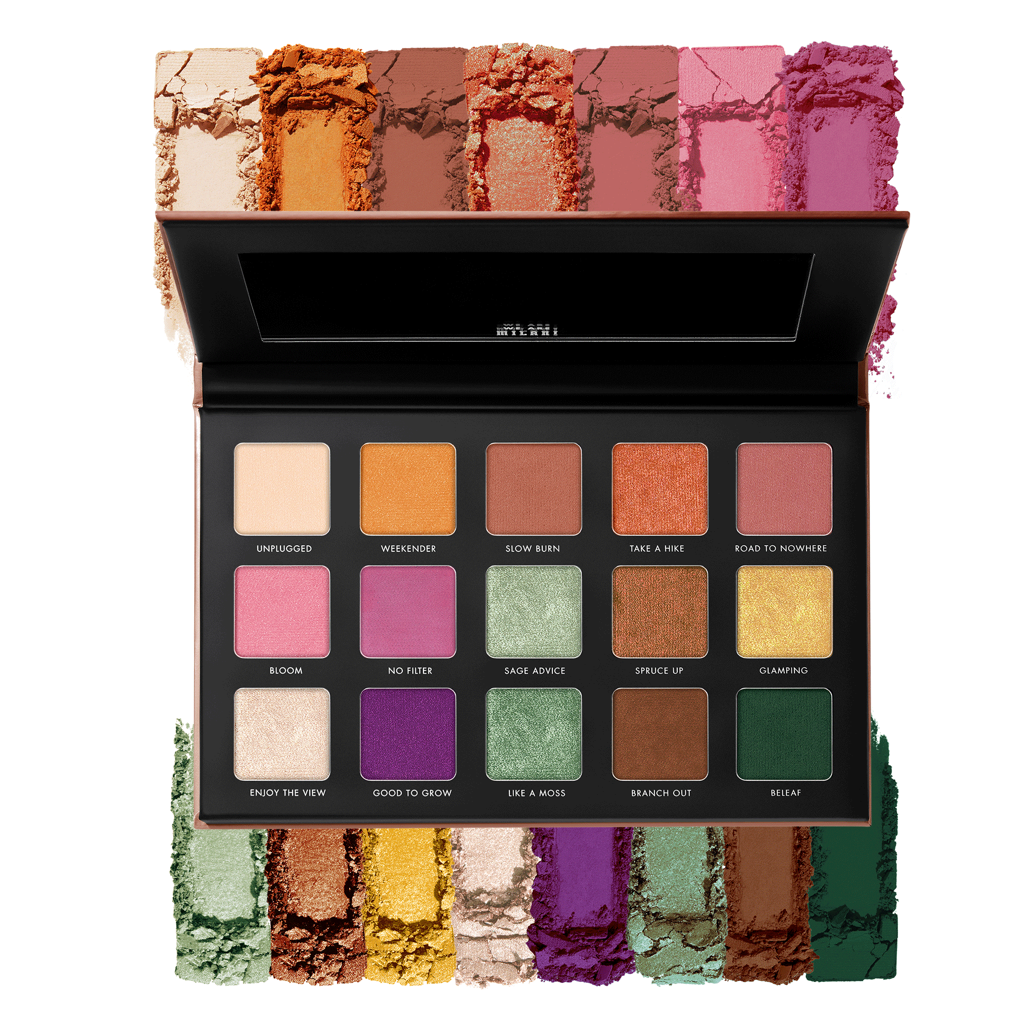 Milani Gilded Eyeshadow Palette - Gilded Terra