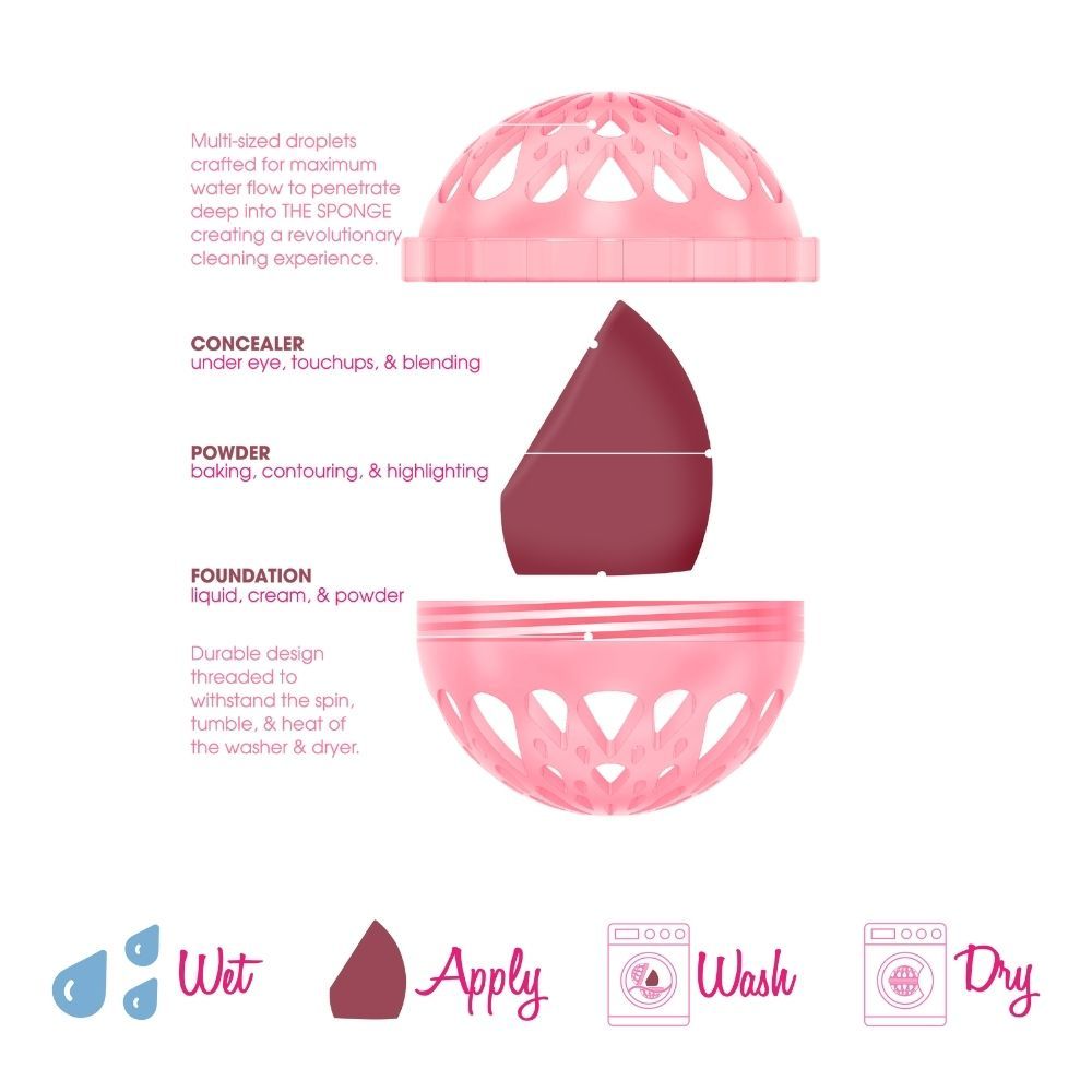 Makeup Eraser Sponge With Washball