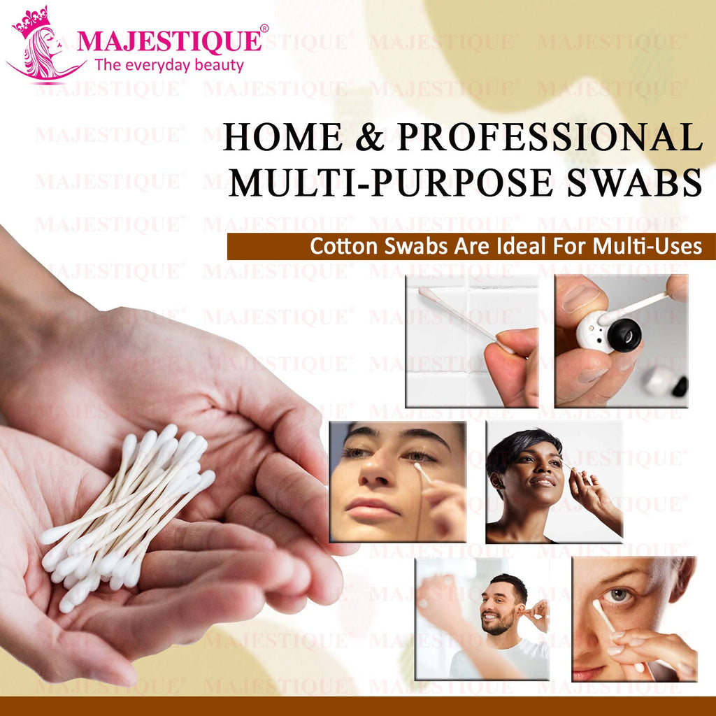 Majestique Cotton Swabs, 200 Tips