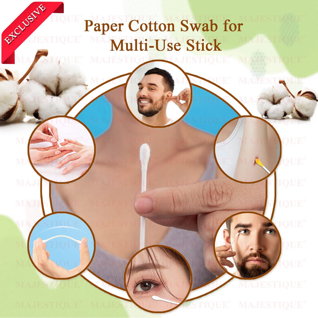 Majestique Cotton Swabs, 250 Tips