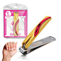 Majestique Nail Cutter with Comfort Grip-Trimmer Stainless Steel for Men and Women- Color May Vary