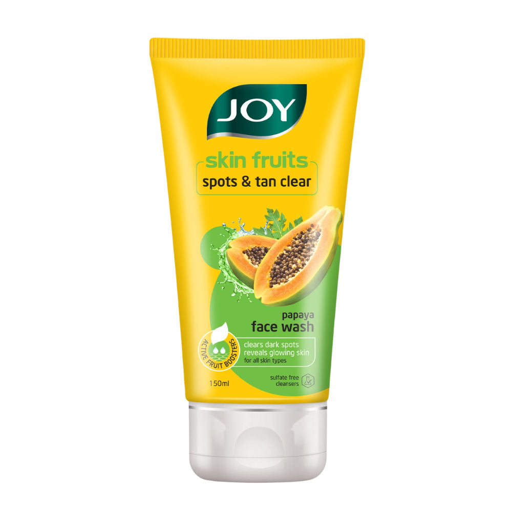 Joy Skin Fruits Spots & Tan Clear Face Wash with Papaya
