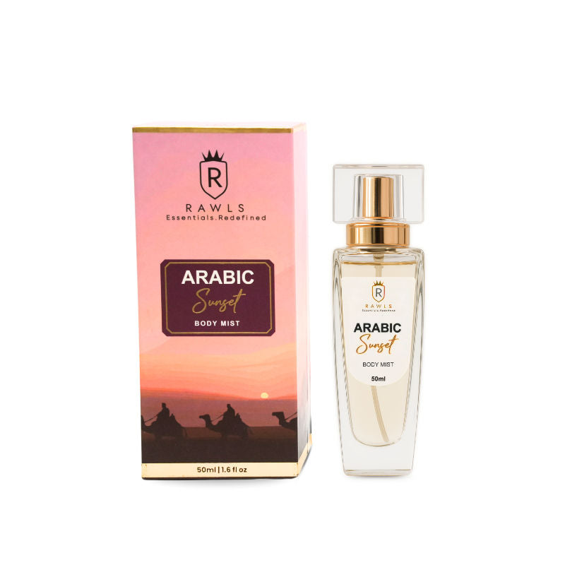 RAWLS Arabic Sunset Body Mist Perfume