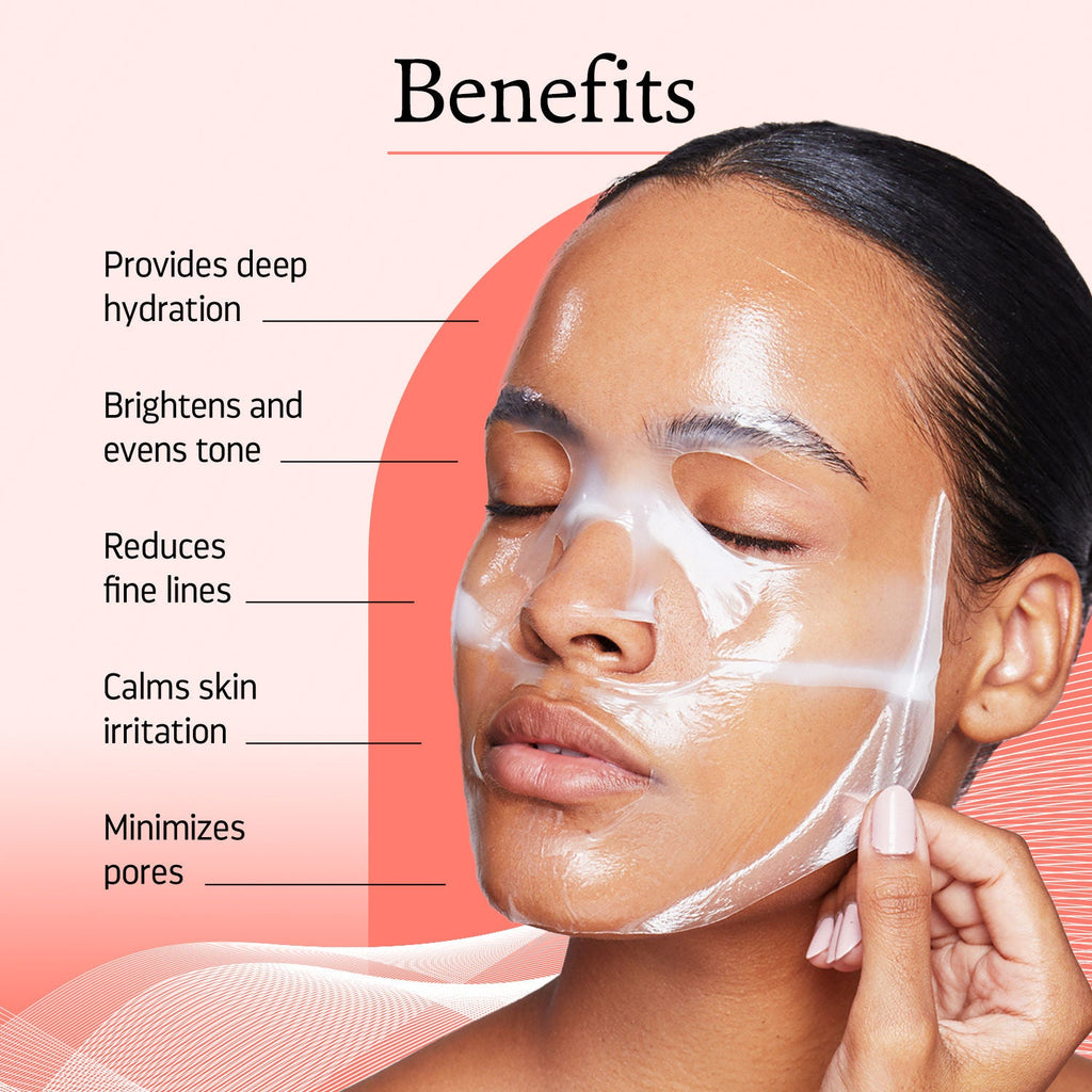 Indulgeo Essentials Bio-Collagen Intense Glow Sheet Mask