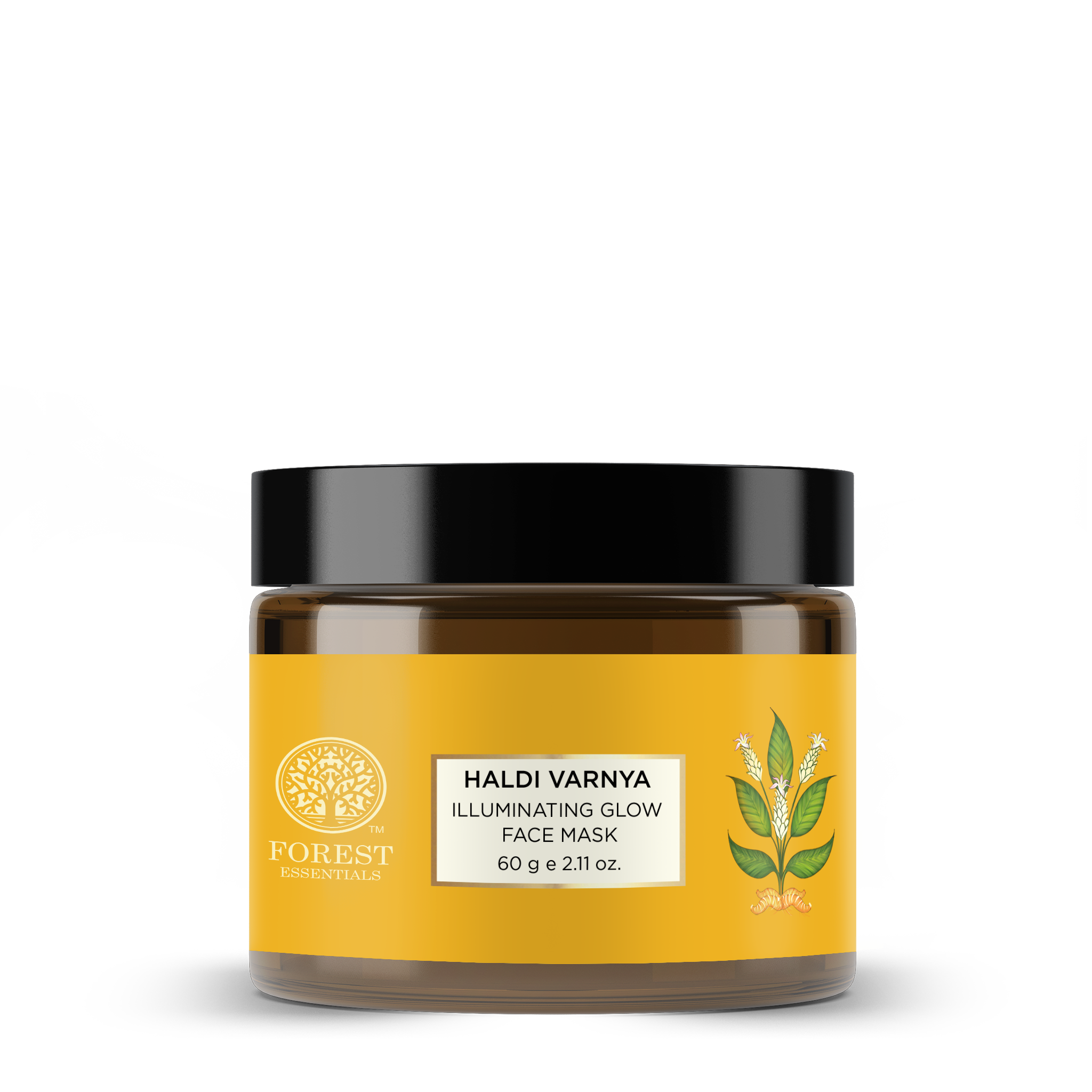 Forest Essentials Haldi Varnya Illuminating Glow Face Mask- Hydrating Face Pack