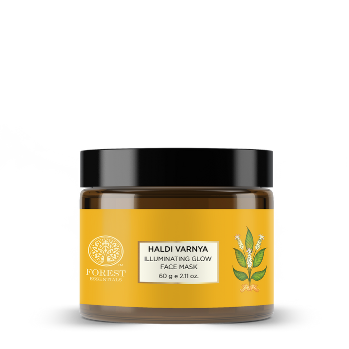 Forest Essentials Haldi Varnya Illuminating Glow Face Mask- Hydrating Face Pack