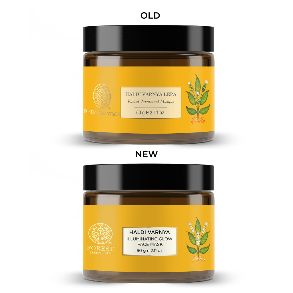 Forest Essentials Haldi Varnya Illuminating Glow Face Mask- Hydrating Face Pack