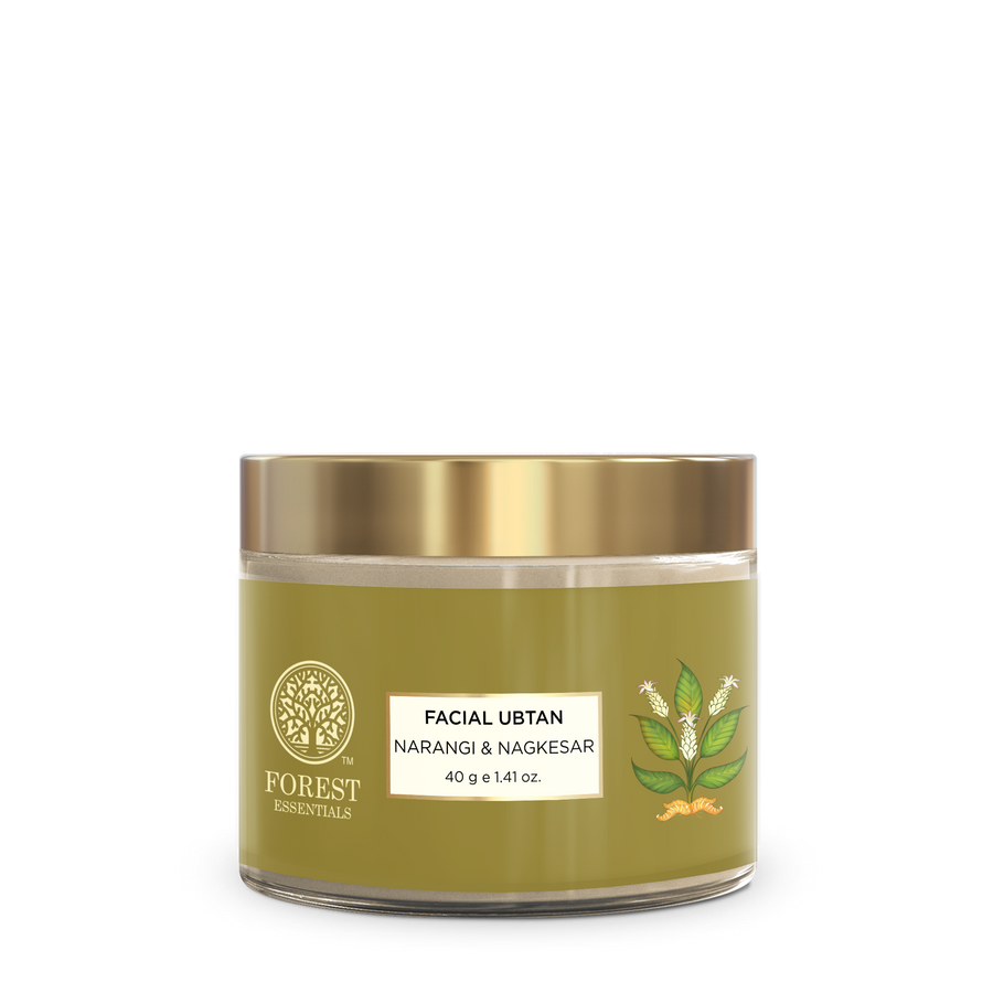 Forest Essentials Narangi & Nagkesar Facial Ubtan Ayurvedic Face Pack For Tan Removal