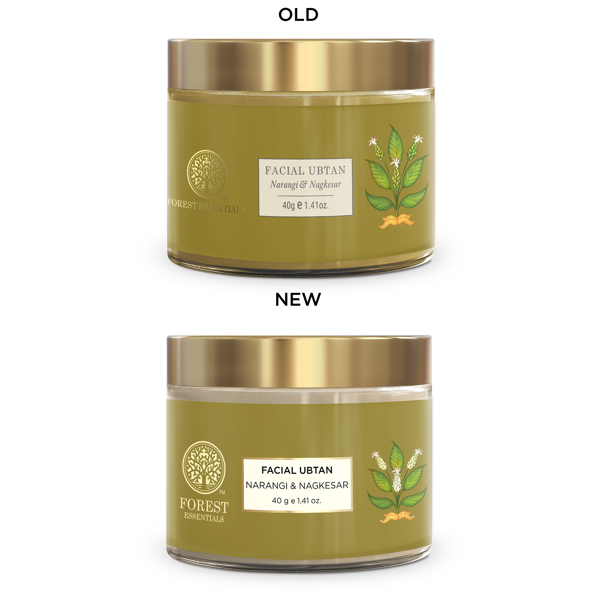Forest Essentials Narangi & Nagkesar Facial Ubtan Ayurvedic Face Pack For Tan Removal