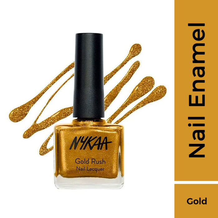 Nykaa Cosmetics Gold Rush Nail Lacquer