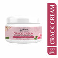 Globus Naturals Heels & Feet Crack Cream Enriched with Aloevera Grapes & Rose