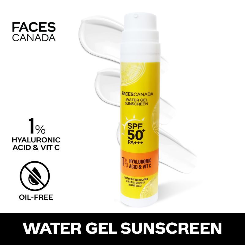 Faces Canada Water Gel Sunscreen SPF 50+ PA+++
