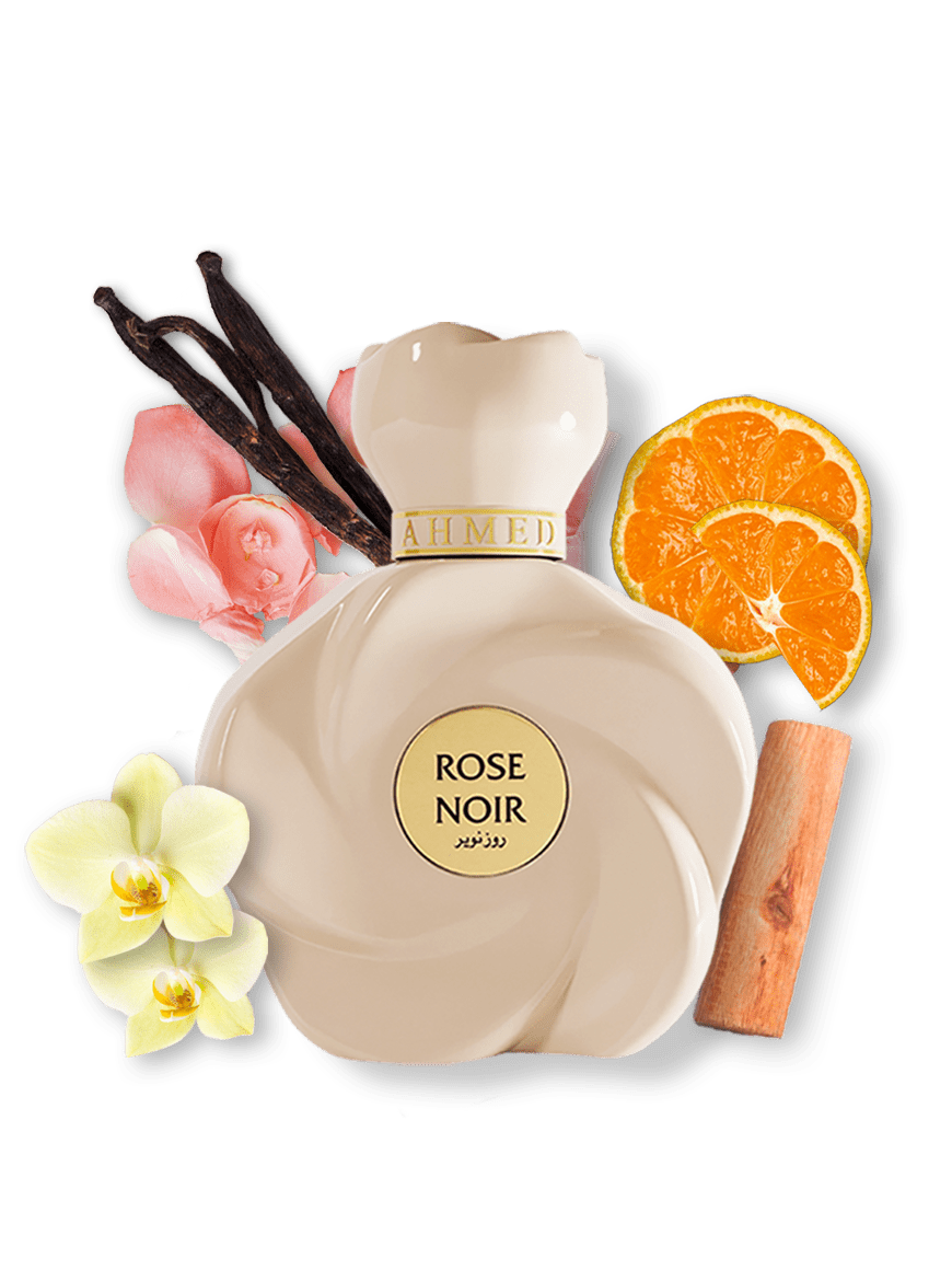Ahmed Al Maghribi Rose Noir For Women Long Lasting Eau De Parfum