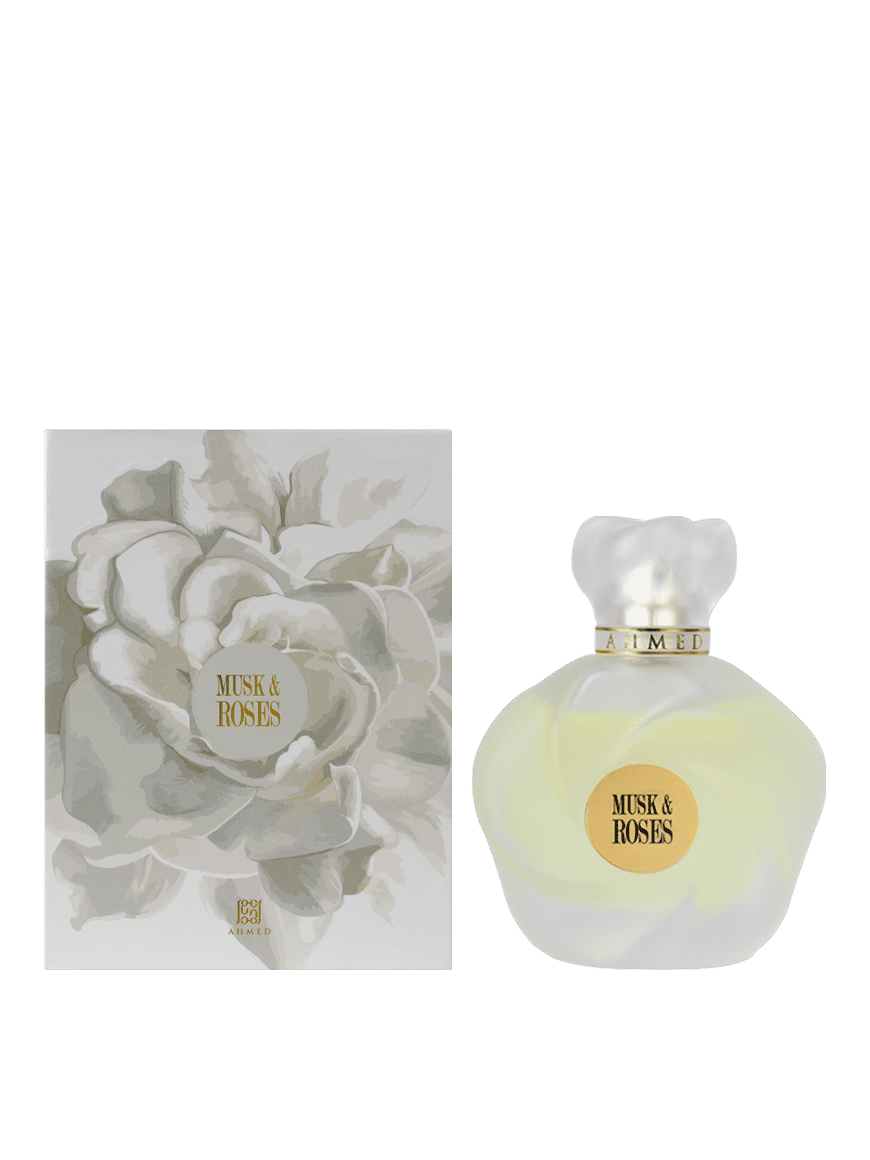 Ahmed Al Maghribi Musk & Roses unisex Long Lasting Eau De Parfum