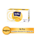 Bella Tampon Regular for Women, High Absorption, Regular Flow, Comfort Fit, Leakproof (16 Pcs)
