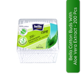 Bella Cotton Buds with Paper Stick, Soft and Gentle, 100% Cotton, With Aloe Vera Extract