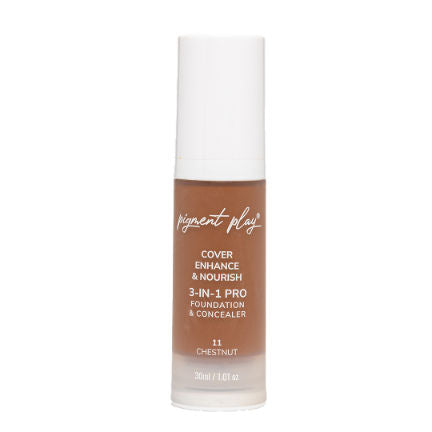 Pigment Play 3-in-1 Cover + Enhance + Nourish Foundation & Concealer