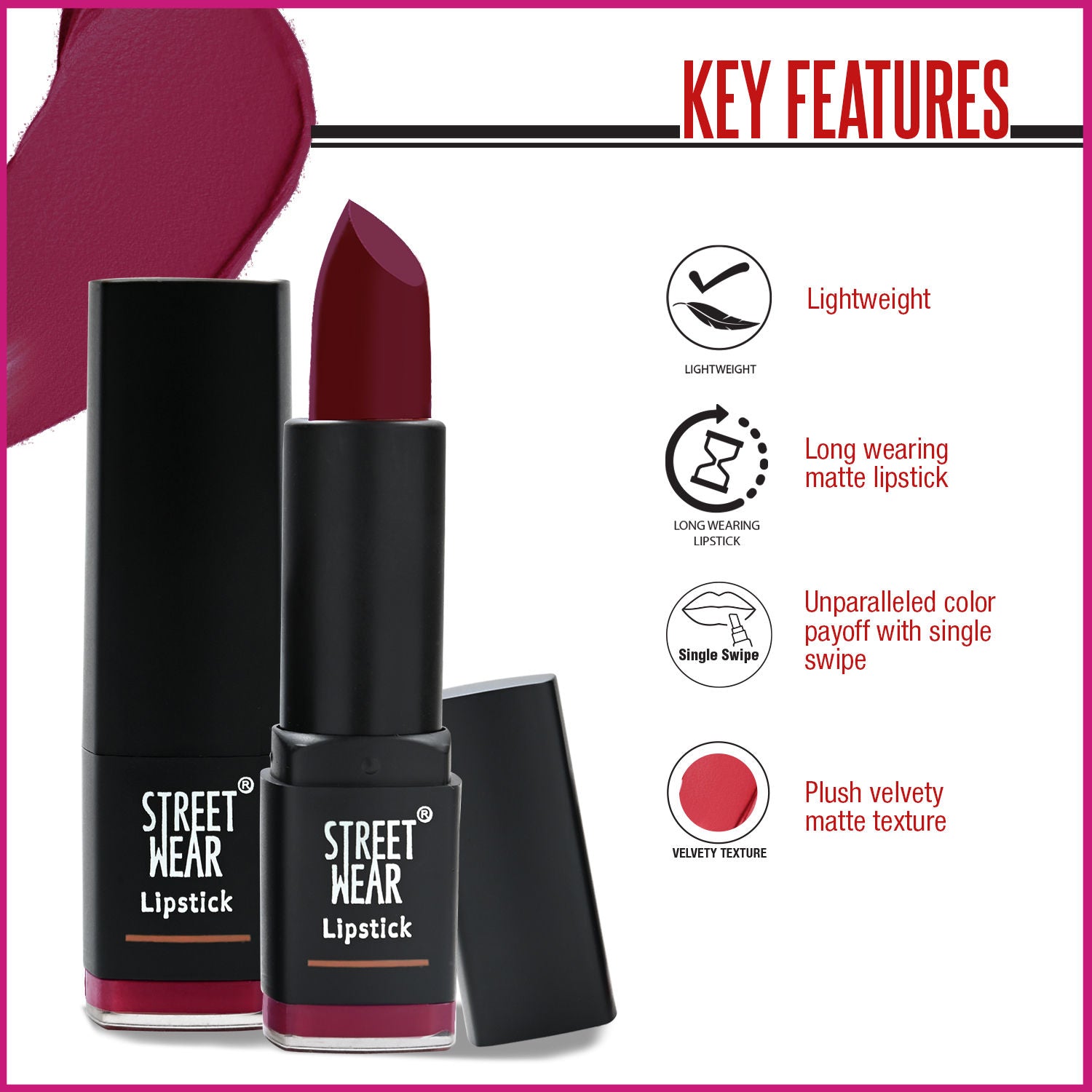 Street Wear Matte Lipstick