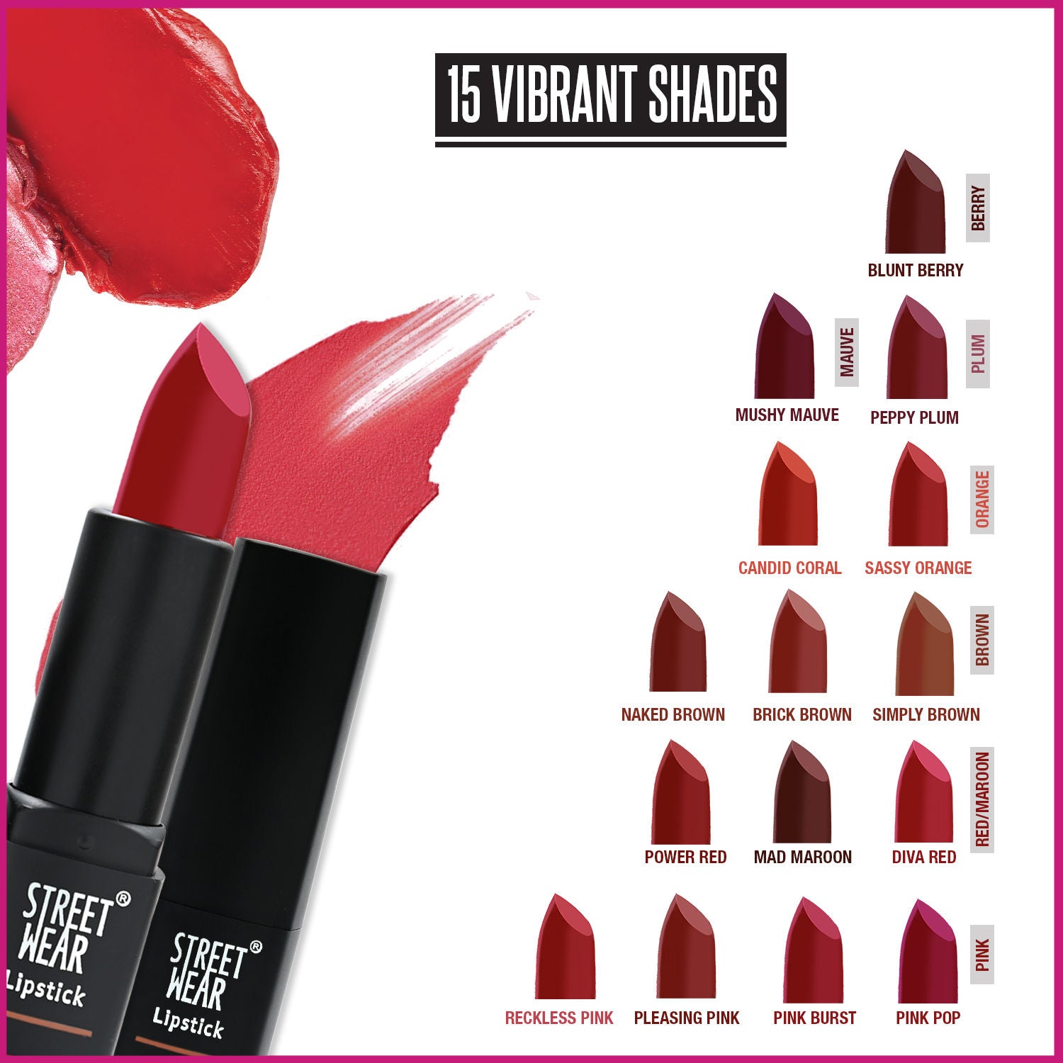 Street Wear Matte Lipstick