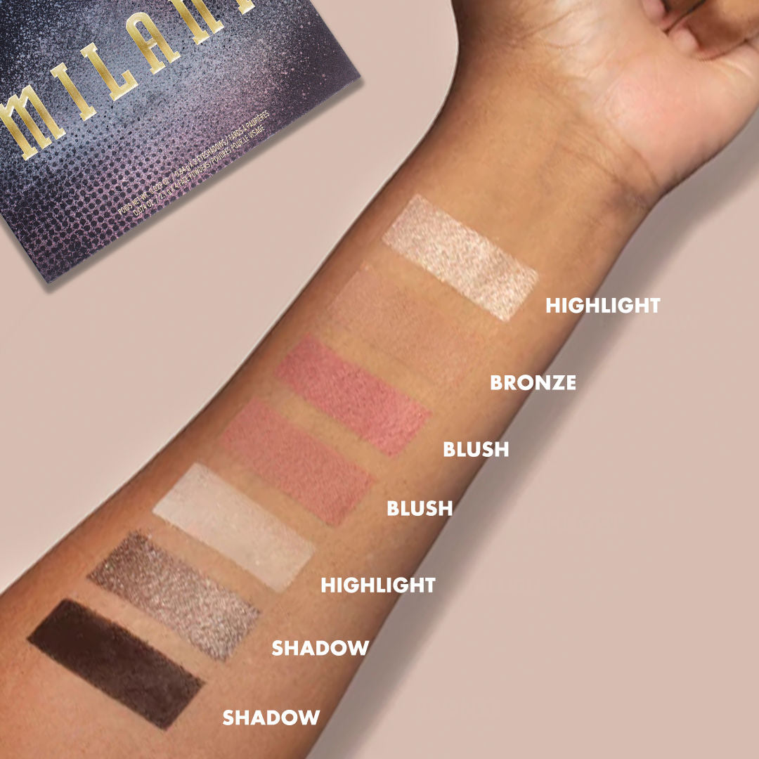 Milani All-Inclusive Eye, Cheek & Face Palette - Smokey