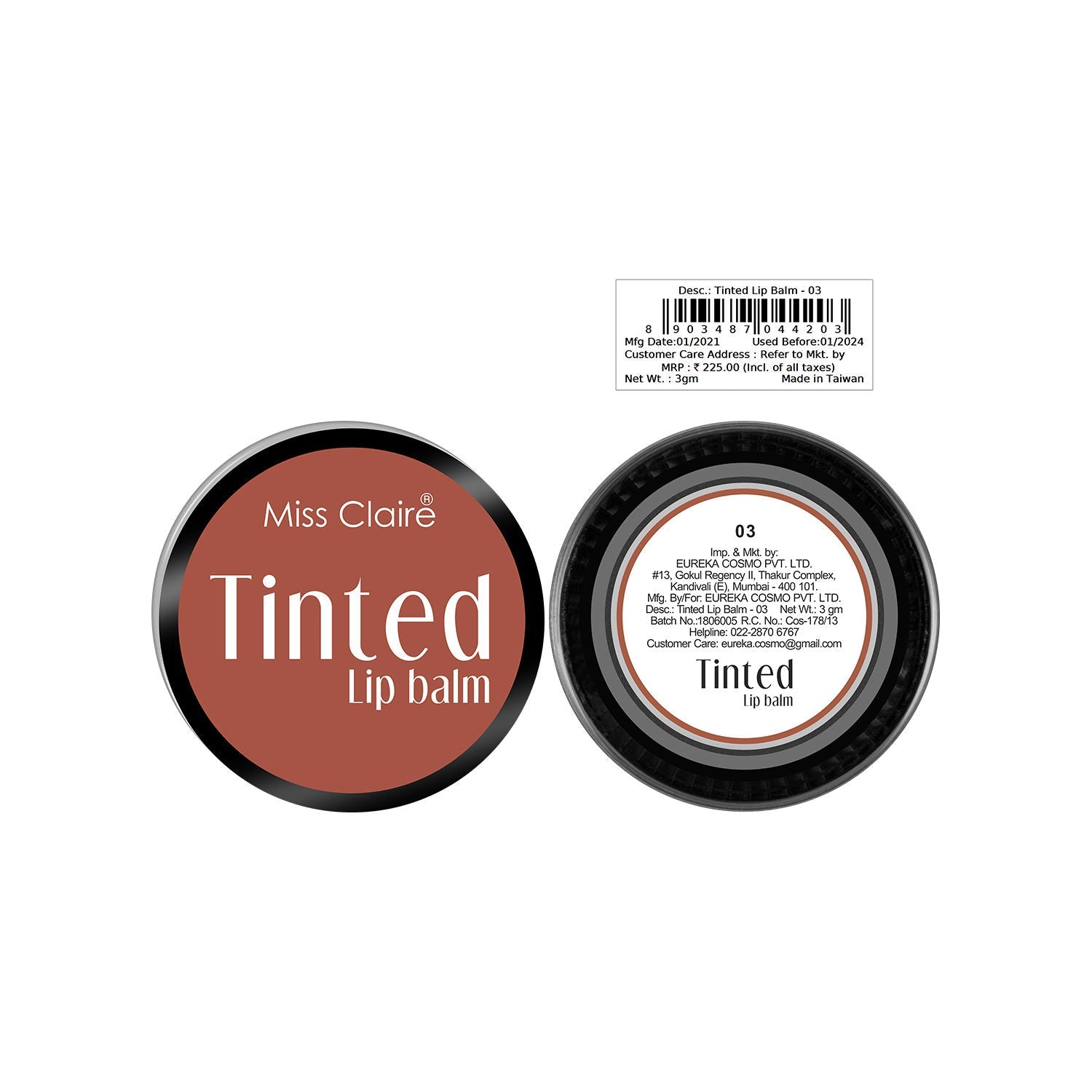 Miss Claire Tinted Lip Balm