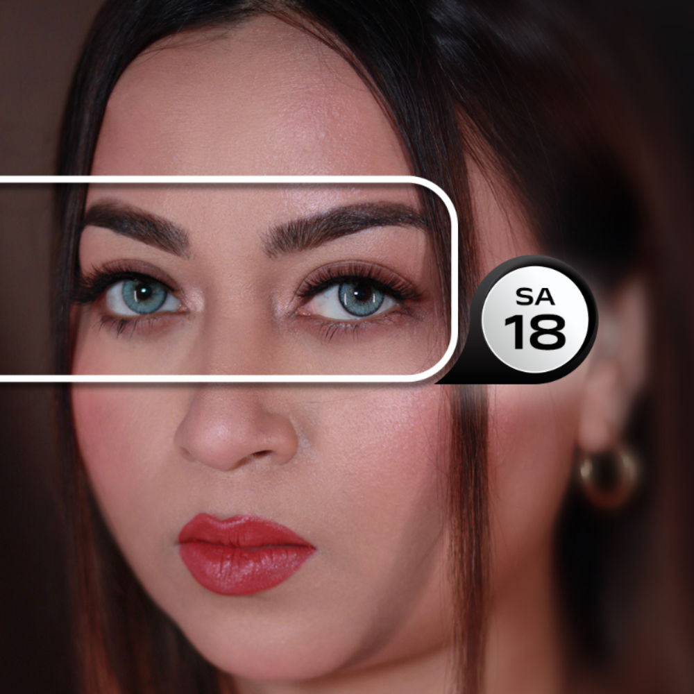 BOBI Self Adhesive Eyelashes SA18, Soft Lash Curve, Light Eye Look, No Glue, Reusable, Easy Wear