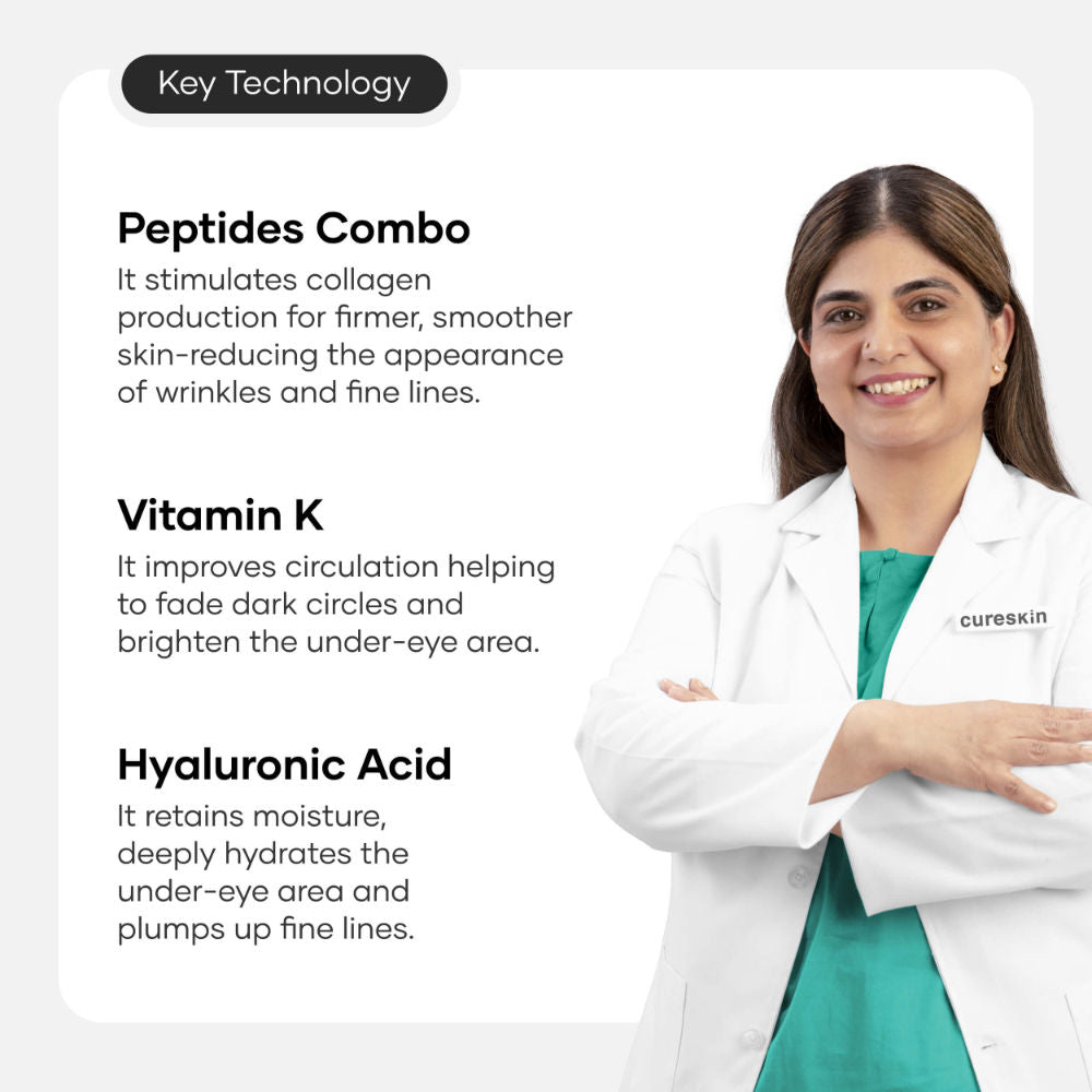 Cureskin Bio-Peptide Under Eye Cream