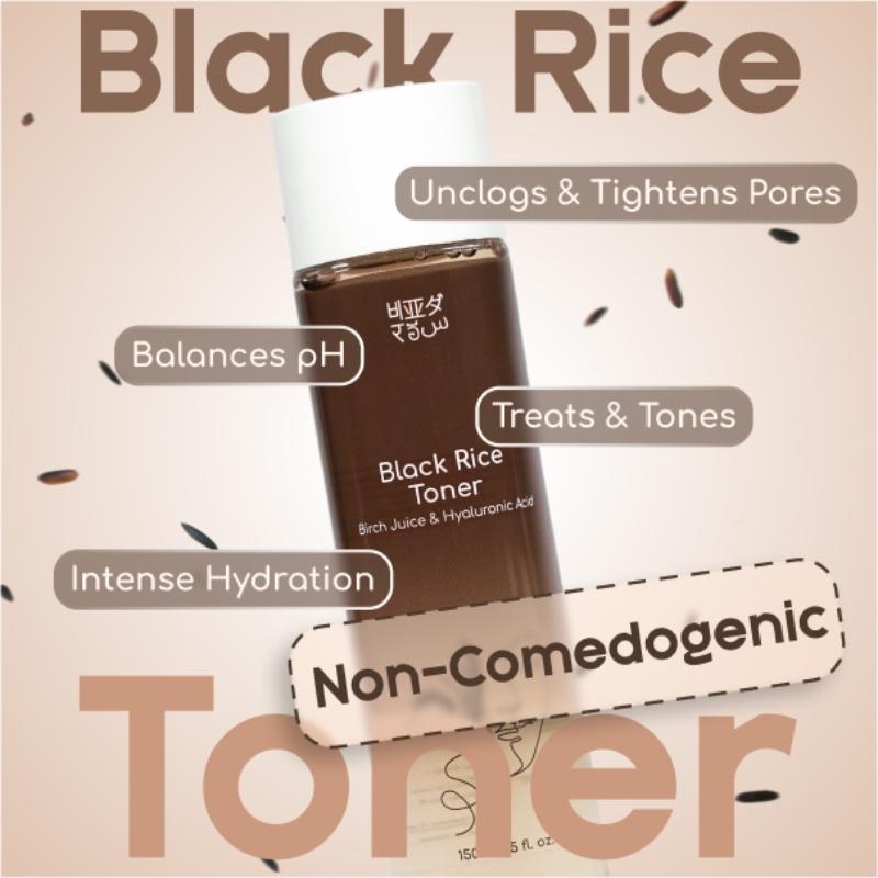 Beyond Rice Black Rice Toner With Hyaluronic Acid And Birch Juice