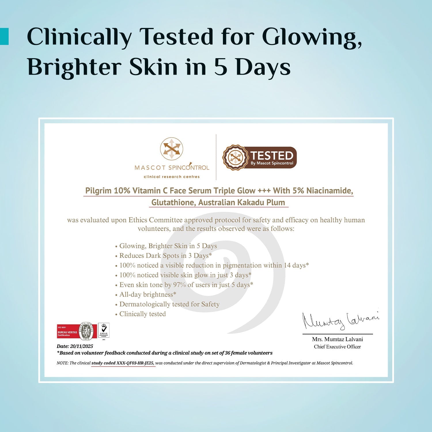 Pilgrim 10% Vitamin C Face Serum For Daily Brightness
