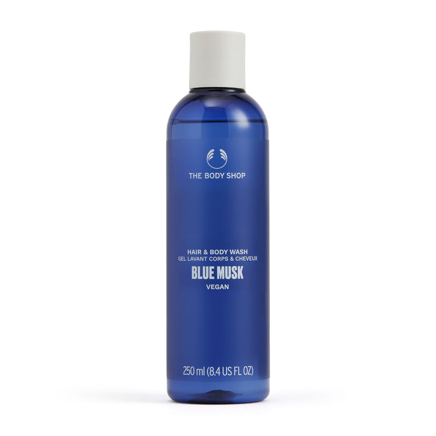 The Body Shop Blue Musk Hair And Body Wash