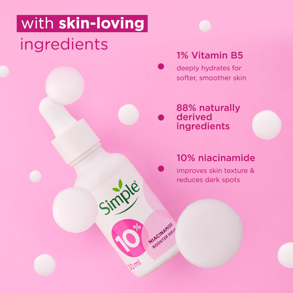 Simple Booster Serum - 10% Niacinamide For Even Skin Tone