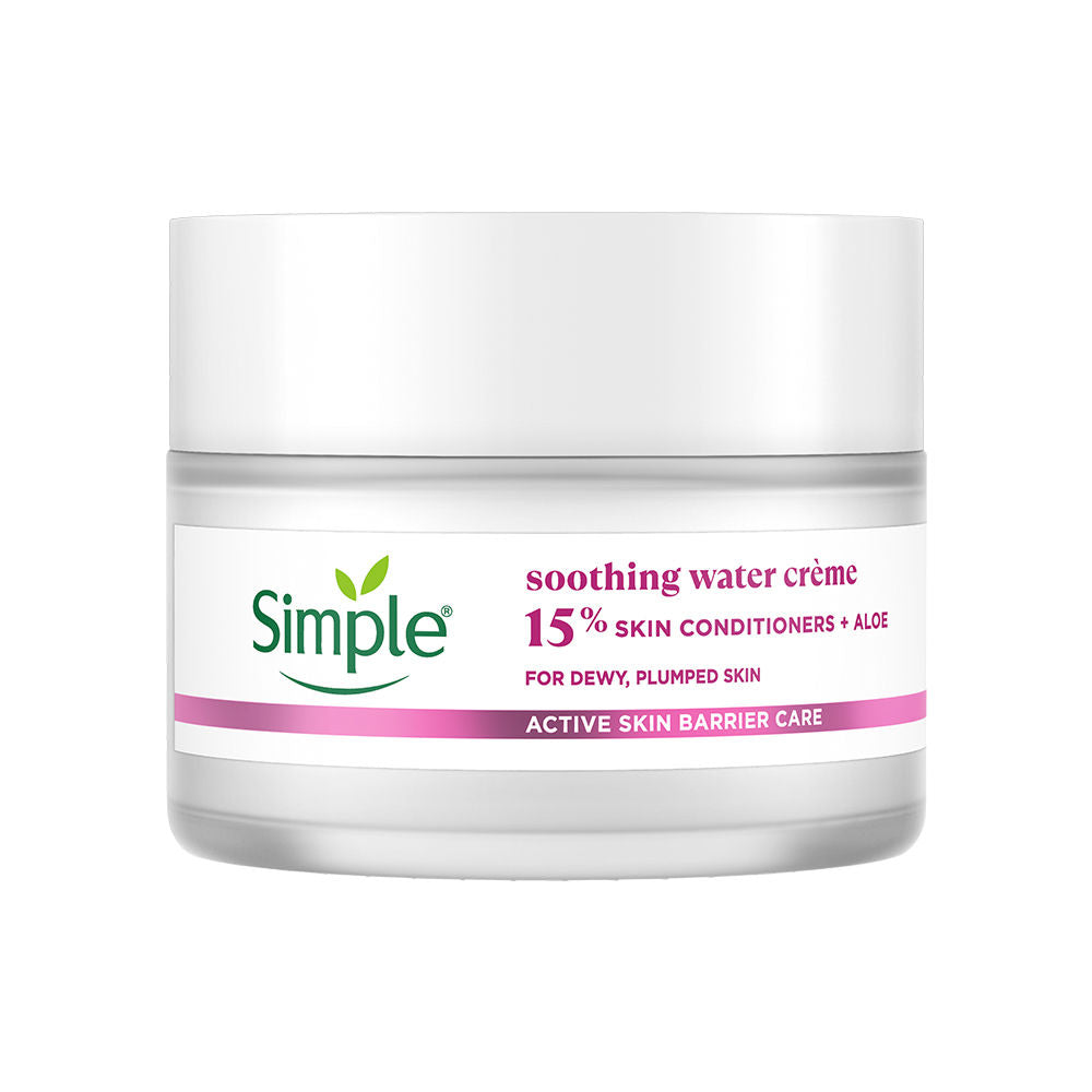 Simple Barrier Repair Soothing Water Creme With 6% Ceramide Boosters And Aloe Vera
