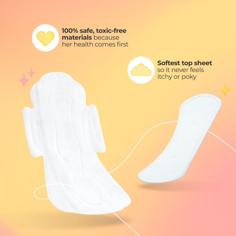 Nua Teen Comfort Pack - Sanitary Pads and Panty Liners