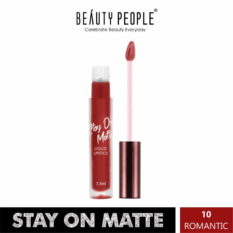 Beauty People Stay On Matte Liquid Lip Color With SPF 15