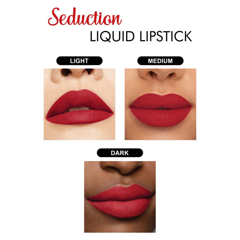 Beauty People Seduction Liquid Lipstick With Vitamin E & Rose Oil